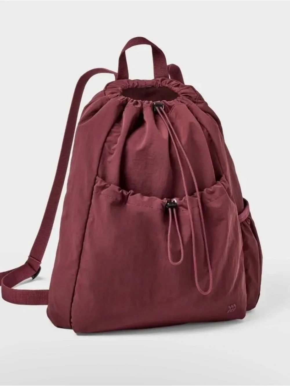 New All in Motion Maroon Backpack: Water Repellent Bag